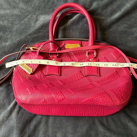 Burberry Orchard Grained Leather Satchel - Fuchsia (PINK) - Picture 10 of 11